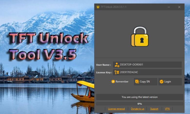 TFT Unlock Tool V3.5