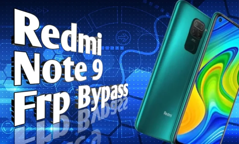 Redmi Note 9 Frp Bypas