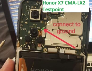 Honor 7x Test Point CMA-LX2